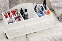 A practical, convenient and stylish purchase - a box for storing cosmetics