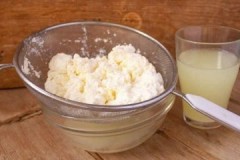 Save for future use, or is it possible to freeze whey from cottage cheese?